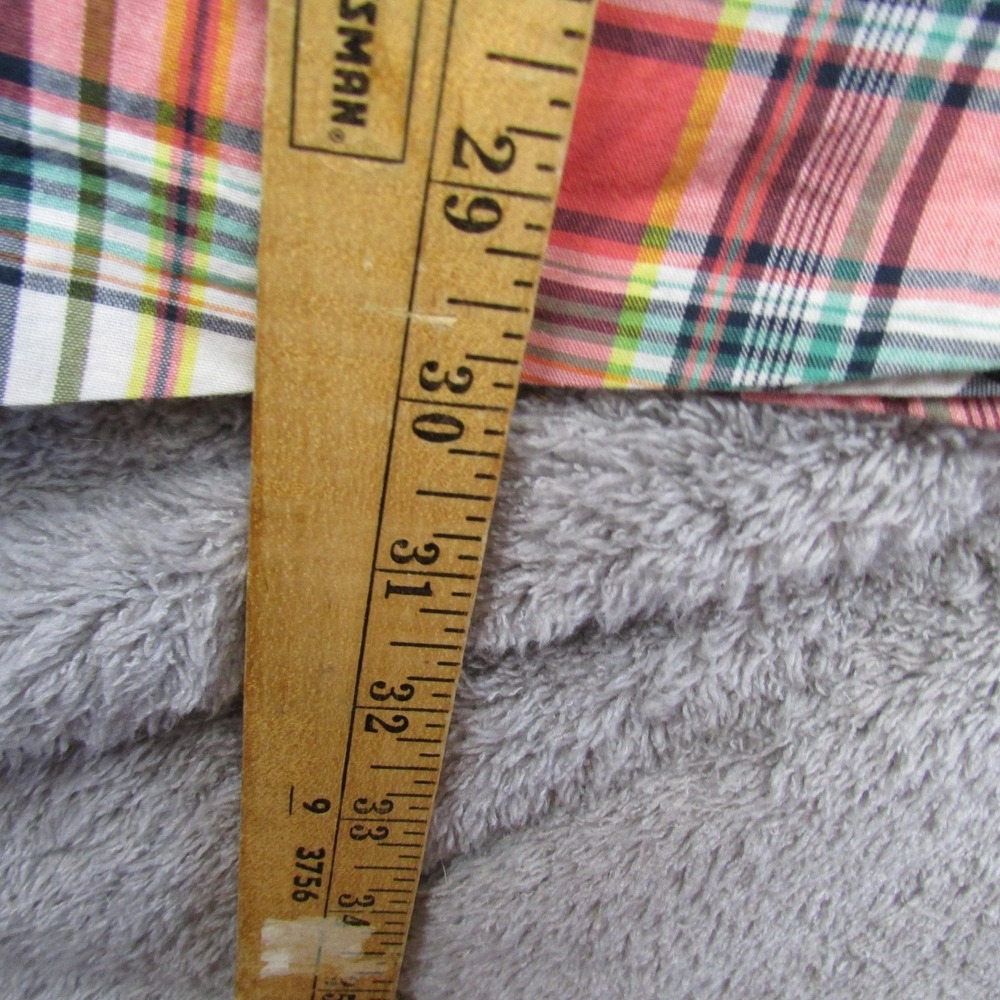 Black Brown 1826 Shirt Mens XL Multicolor Plaid Short Sleeve Button Front Casual - Picture 8 of 10